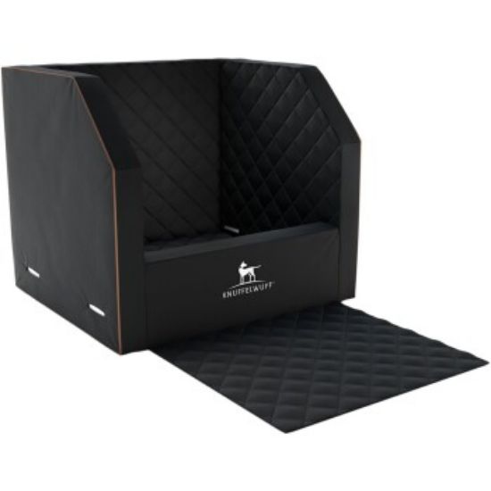 Knuffelwuff Autositz Cargo für den Vordersitz schwarz XL (Knuffelwuff)