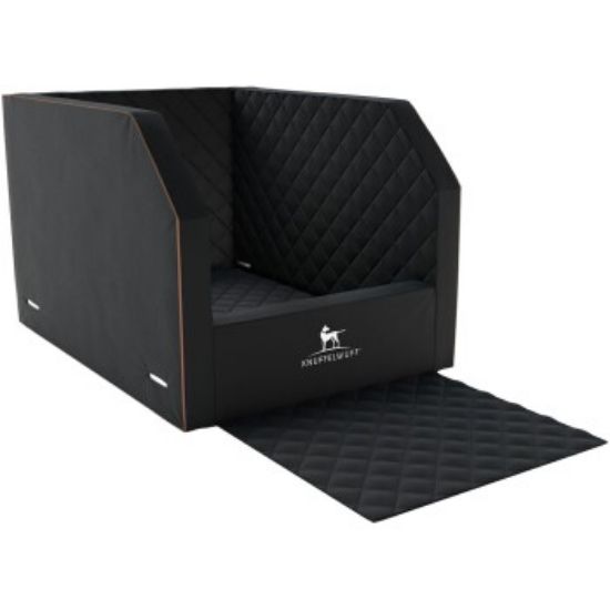 Knuffelwuff Autositz Cargo für den Rücksitz schwarz M (Knuffelwuff)