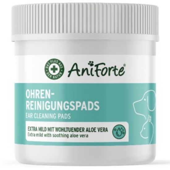 AniForte Ohren-Reinigungspads Ohrenpflege Pads 100 Stück (AniForte)
