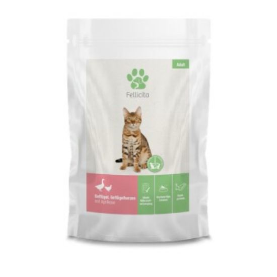 Fellicita Geflügel & Geflügelherzen 6x 295g Frischebeutel (Fellicita)