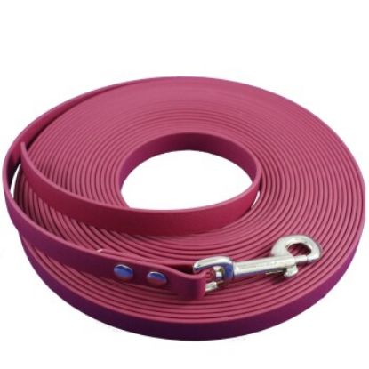 bio-leine 15-25 kg Biothane Schleppleine bordeaux 10 m (bio-leine)