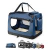 Lionto Hundetransportbox - faltbar - blau XXXL (Lionto)