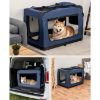 Lionto Hundetransportbox - faltbar - blau XXXL (Lionto)