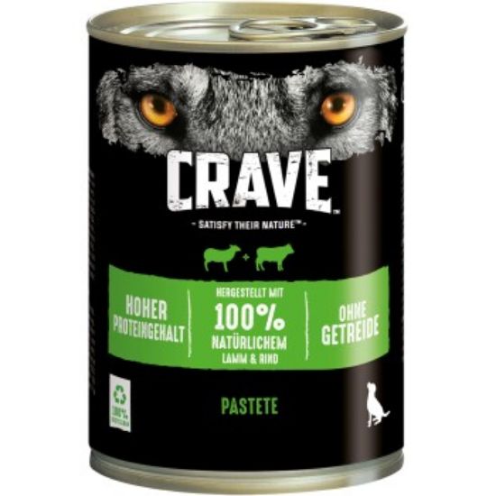 CRAVE Adult Lamm und Rind 24x400 g (Crave)