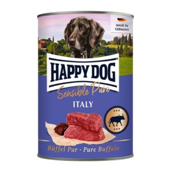 HAPPY DOG Sensible Pure Nassfutter Hund Adult 6x400 g Büffel (Happy Dog)