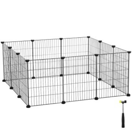 SONGMICS Freilauf, DIY, Metallgitter (SONGMICS)