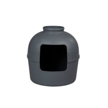 RHR Quality Katzentoilette Flower XXL anthrazit (RHR Quality)