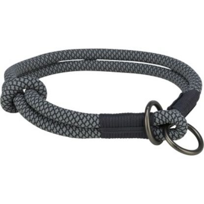 Trixie Soft Rope Zug-Stopp-Halsband schwarz M (TRIXIE)