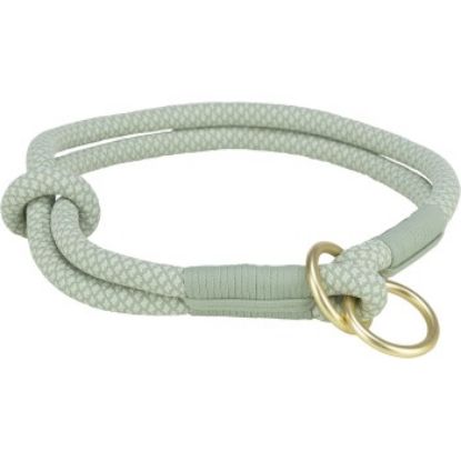 Trixie Soft Rope Zug-Stopp-Halsband mintgrün L (TRIXIE)