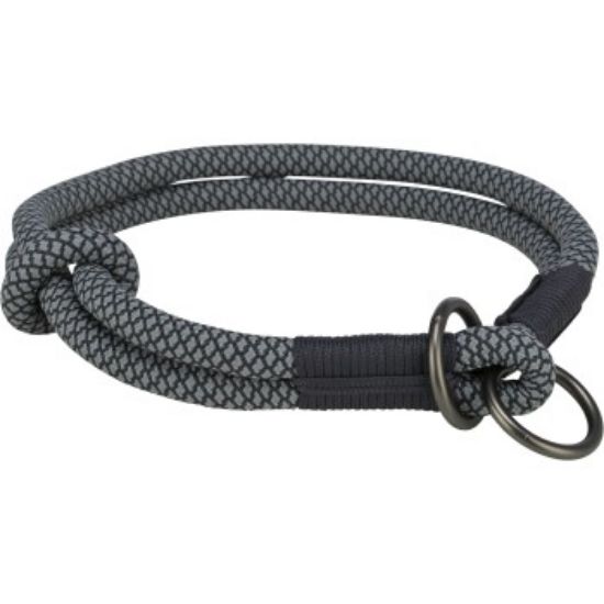 Trixie Soft Rope Zug-Stopp-Halsband schwarz L-XL (TRIXIE)