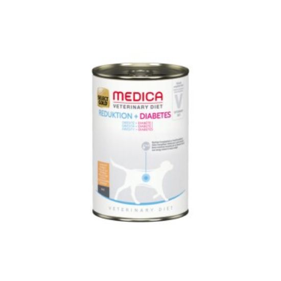SELECT GOLD Medica Nassfutter Hund Adult Reduktion, Huhn & Kürbis 6x400 g (SELECT GOLD)