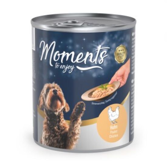 MOMENTS Nassfutter Hund Adult Huhn 6x220 g (MOMENTS)
