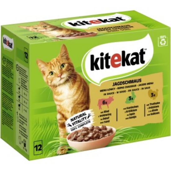 Kitekat Multipack Jagdschmaus in Sauce 12x85g (Kitekat)