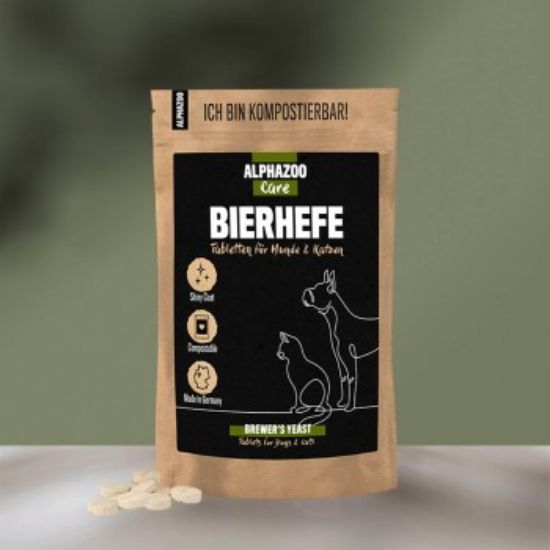 ALPHAZOO Bierhefe Tabletten für Hunde und Katzen 180 g (ALPHAZOO)