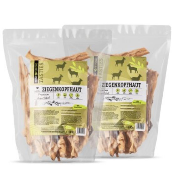FAVLY Petfood Ziegenkopfhaut 1,2 kg (FAVLY Petfood)