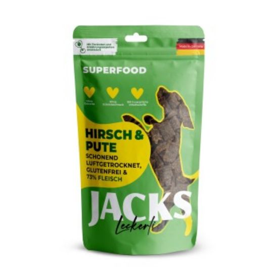 JACKS Splitter Soft Hirsch & Pute 90 g (JACKS)