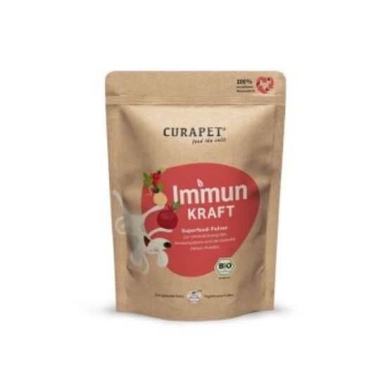 CURAPET Bio Immunpulver mit natürlichem Vitamin C - ImmunKraft 200g (CURAPET)