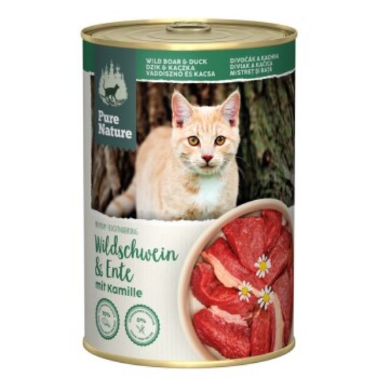 Pure Nature Adult 6 x 400g Wildschwein und Ente (Pure Nature)