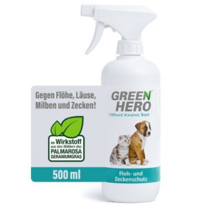 Greenhero Floh- und Zeckenschutz, 500 ml (Greenhero)