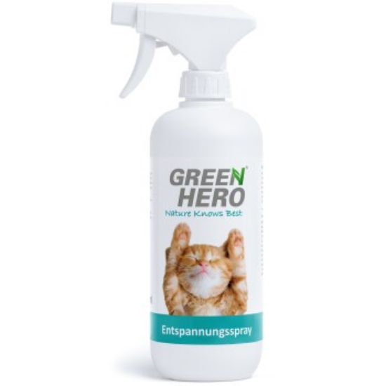 Greenhero Entspannungsspray, 500 ml, Entspannung natürliche Katzenminze (Greenhero)