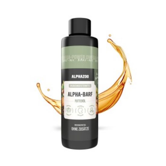 ALPHAZOO Alpha-Barf Futteröl für Hunde und Katzen 250 ml (ALPHAZOO)