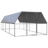 VidaXL Outdoor Hühnerkäfig / Hühnerstall mit Komplettüberdachung 3 m, 8 m, 2 m (VIDAXL)