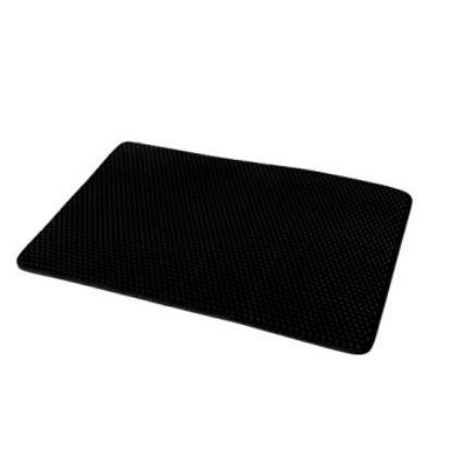 RHR Quality Katzenklo Matte Dirty Paw 75x55cm schwarz (RHR Quality)