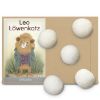LEO LÖWENKATZ 5 Filzbälle, Spielbälle für Katzen aus reinem Wollfilz (LEO LÖWENKATZ)