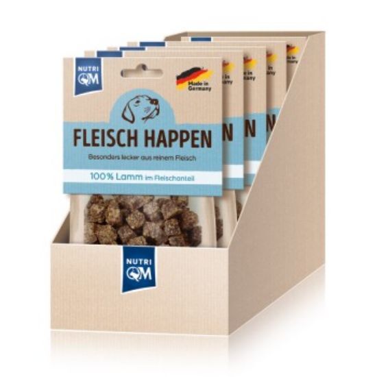 NutriQM Fleisch Happen Lamm 5x 100g (NutriQM)