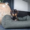 Madison Outdoor-Hundebett Manchester grau 67 cm, 22 cm, 67 cm (Madison)