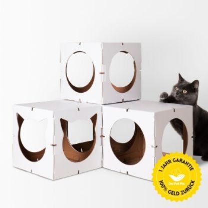 DoPetMe Katzenhaus The Kitten Castle Weiß (DoPetMe)