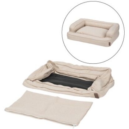 more LIFESTYLEPETS Ersatzbezug für Liegeplatz Comfort Deluxe beige L (more LIFESTYLEPETS)