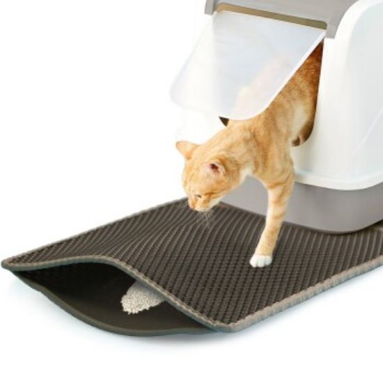 Canadian Cat Company Toilettenvorleger Zaubermatte Small anthrazit (Canadian Cat Company)