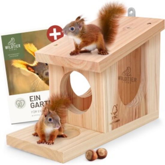 wildtier liebe Eichhörnchen Spielhaus (wildtier liebe)
