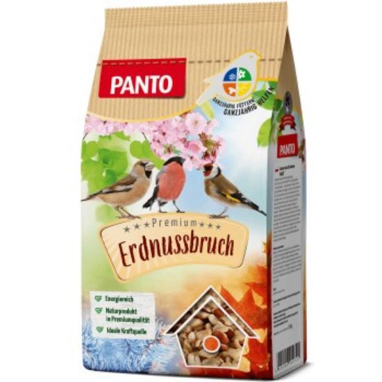 Panto ® ERDNUSSBRUCH HALBE UND GANZE MIT HAUT 5 kg (Panto)