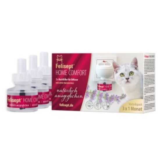 Felisept Home Comfort Nachfüllflakon für Katzen 3x45 ml (Felisept)