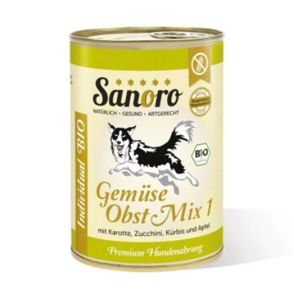 Sanoro BIO Gemüse-Obst-Mix 1 mit Bio-Karotte 12x400g (Sanoro)
