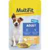 MultiFit Nassfutter Hund, Adult, Little Dog, Pouch, Ragout mit Geflügel und Leber 24x100 g (MultiFit)
