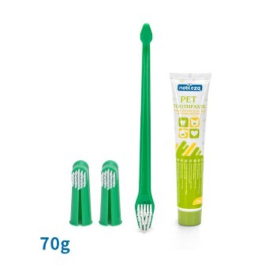 nobleza - 3 in 1 Zahnpflege Set mit Zahnpasta (nobleza)