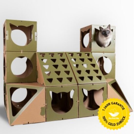 DoPetMe Katzenhaus The Royal Castle Grün (DoPetMe)