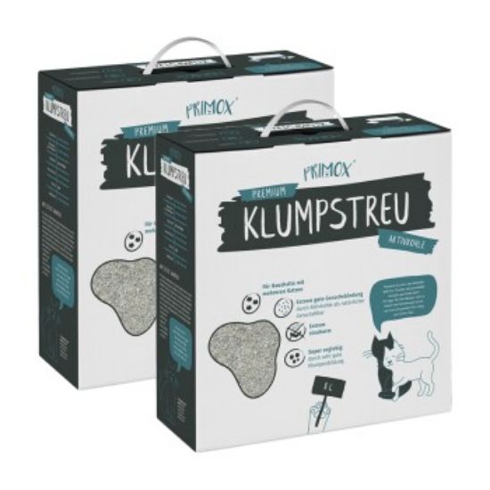 PRIME PRIMOX Premium Klumpstreu Aktivkohle 2x8 l (Prime)