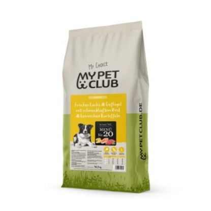 MyPetClub High Protein getreidefreies Hundefutter mit hohem Fleischanteil - 14.5 kg (MyPetClub)