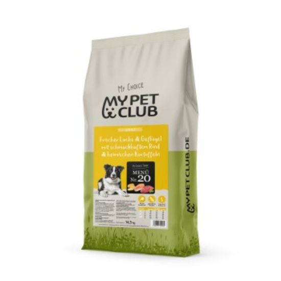 MyPetClub High Protein getreidefreies Hundefutter mit hohem Fleischanteil - 14.5 kg (MyPetClub)
