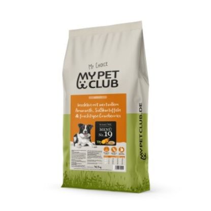MyPetClub getreidefreies Insekten Hundefutter hypoallergen & sensitiv 8 kg (MyPetClub)