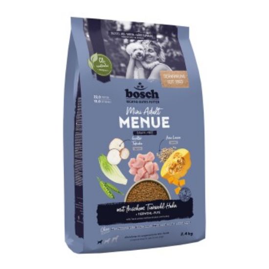 bosch HPC Trockenfutter Hund Mini Adult Menue Huhn 2,4 kg (Bosch)