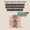 Hunderunde Futtertopping - Haut & Fell - Glänzendes Fell, Gesunde Haut, Natürliche Zutaten, vegan 250 g (Hunderunde)