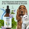 noms+ 2-in-1 Ohrfein Reinigung & Pflege für Hunde & Katzen 50ml (noms+)