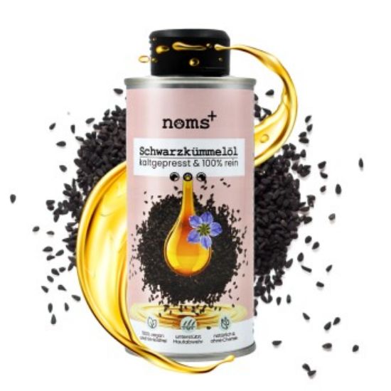 noms+ Premium Schwarzkümmelöl für Hunde 250ml (noms+)