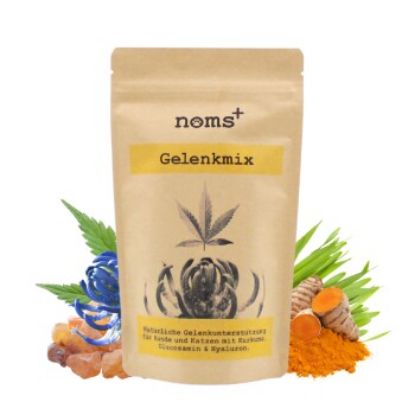 noms+ Gelenkmix für Hunde & Katzen mit Teufelskralle, Kurkuma & Glucosamin 150g (noms+)
