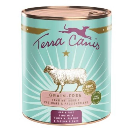 Terra Canis Nassfutter Hund Getreidefrei Adult Lamm 6x800 g (Terra Canis)